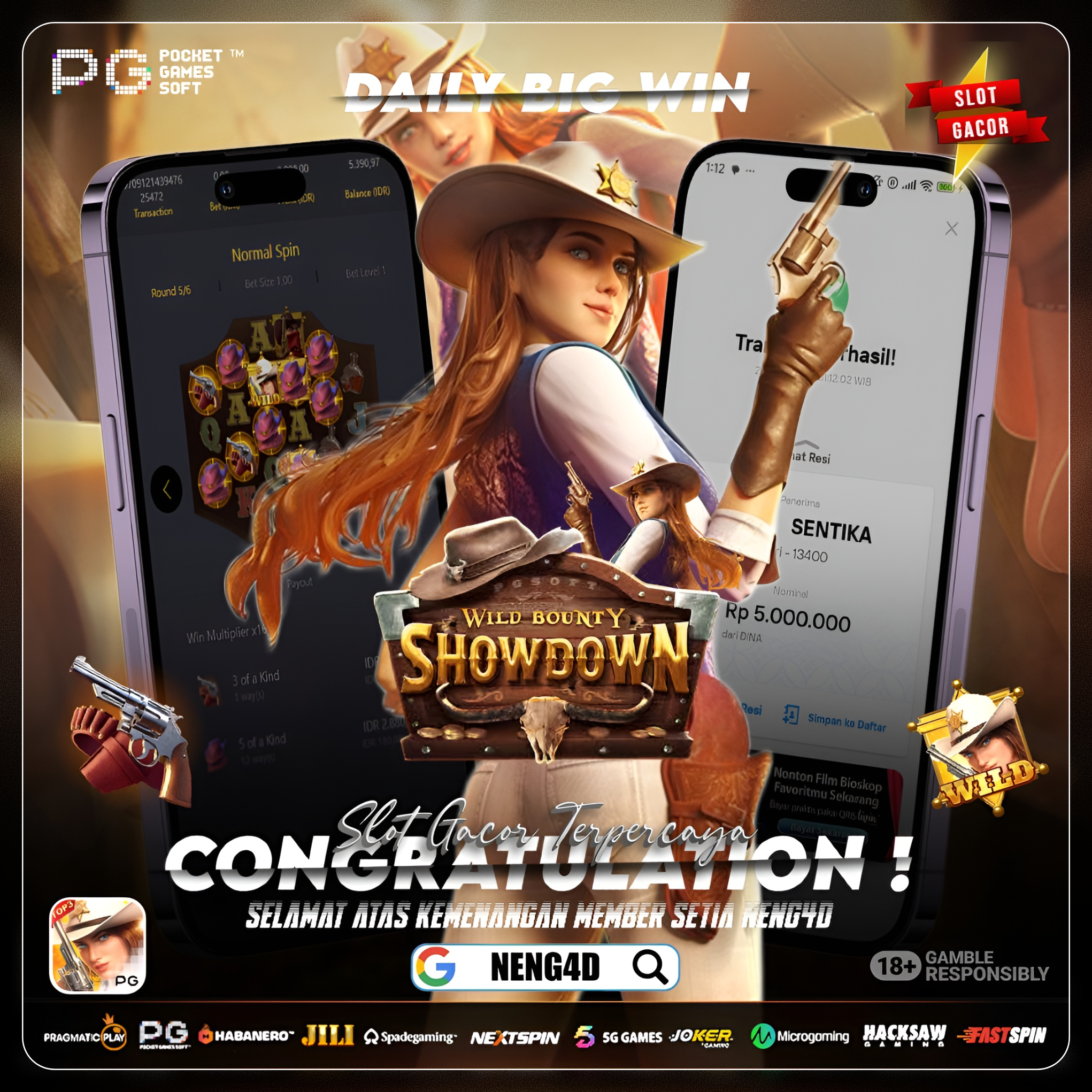 WILD BOUNTY SHOWDOWN NENG4D BIKIN MEMBER RAIH KEMENANGAN BESAR