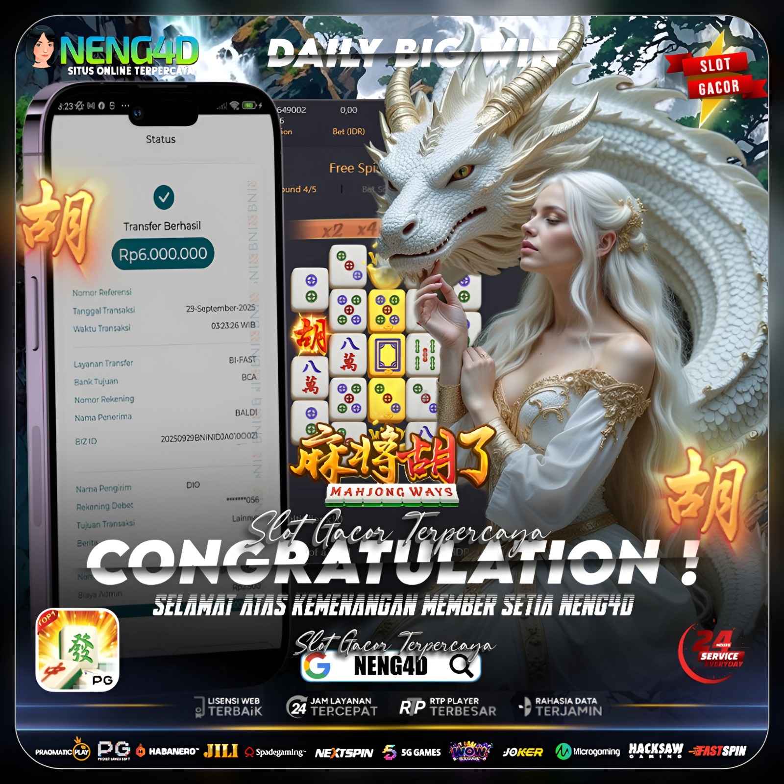 JP BARENG MAHJONG WAYS NENG4D