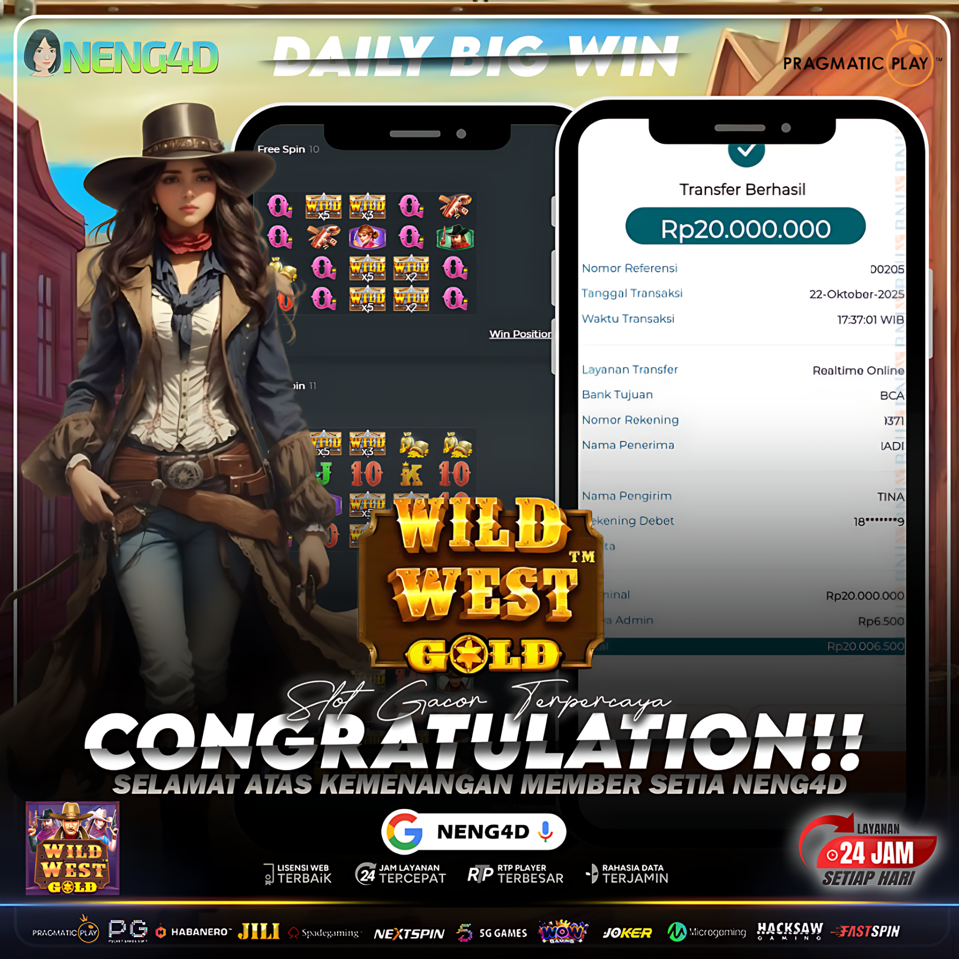 WILD WEST GOLD MELEDAK – JACKPOT 20 JUTA MENDARAT TANPA AMPUN